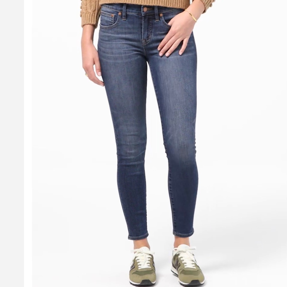 J.Crew- Toothpick Slim Fit Jeans. Size 29 ankle